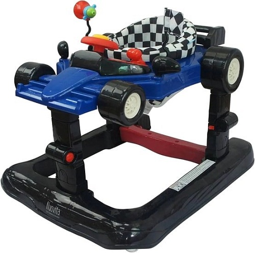 Ходунки Nuovita Vettura (синий/черный)