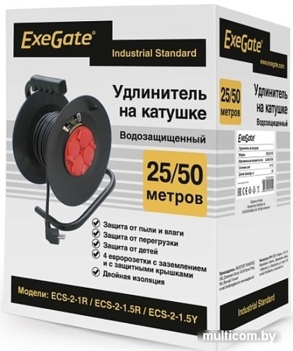 Удлинитель ExeGate ECS-2-1R