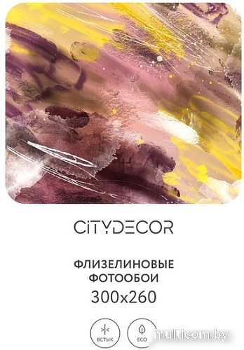 Фотообои Citydecor Абстракция 382 300x260