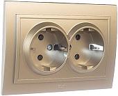 Розетка Elbi Zena 500-011420-907 (титан)