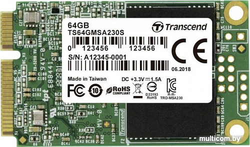 SSD Transcend 230S 64GB TS64GMSA230S