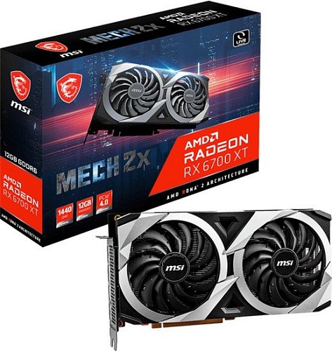 Видеокарта MSI Radeon RX 6700 XT Mech 2X 12G
