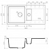 Кухонная мойка Omoikiri Sakaime 86-2-DC [4993201]