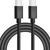 Кабель Total TIUCC02 USB-C - Type-C (1 м, черный)