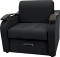 Кресло Сириус Лидер-2 ППУ 95x110 (Eva 11 велюр черный)