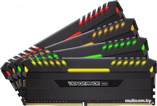 Оперативная память Corsair Vengeance RGB 8x8GB DDR4 PC4-21300 [CMR64GX4M8A2666C16]