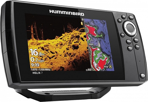 Эхолот-картплоттер Humminbird Helix 7x Chirp Mega DI GPS G3N