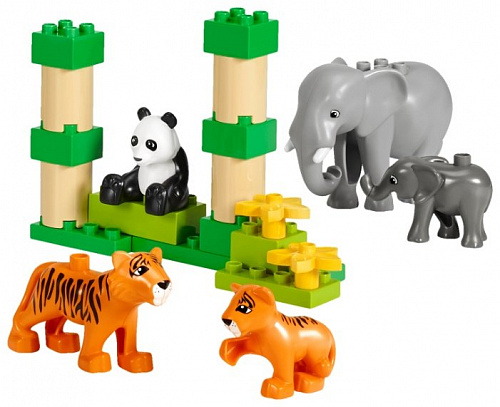 Конструктор LEGO Education PreSchool DUPLO Дикие животные 45012