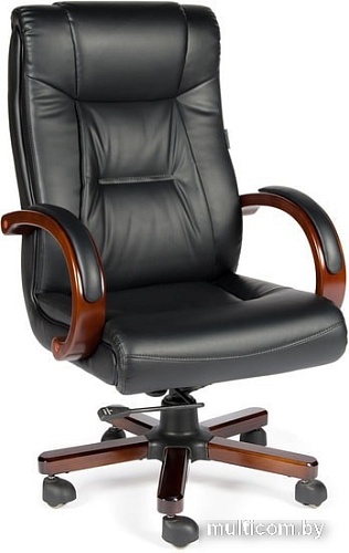 Кресло Norden Консул 3158-L02 (кожа, черный)