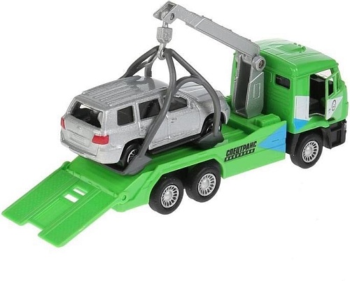 Технопарк Камаз Эвакуатор + Toyota Land Cruiser SB-17-24-R-WB