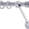 Lm Decor Византия (хром, витая, 1.8м 16мм, 1 ряд)