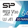 Карта памяти Silicon-Power Superior Pro microSDXC SP064GBSTXDU3V20AB 64GB (с адаптером)