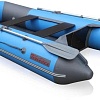 Моторно-гребная лодка Leader Boats Тайга 270-М (серо-синий)
