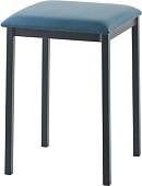 Табурет AMC Comfort 7 Г К1.13 (кожзам, атлантик/черный)