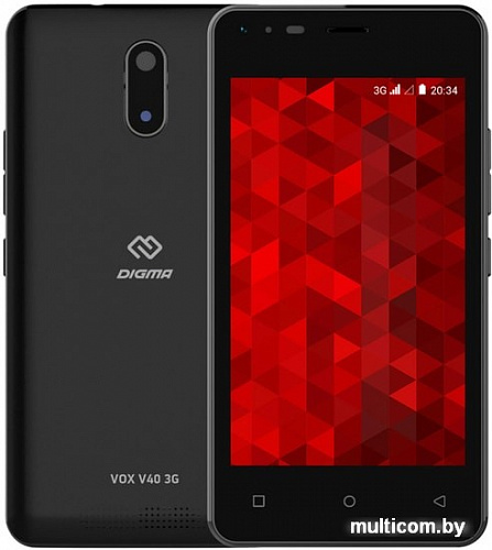 Смартфон Digma Vox V40 3G (черный)