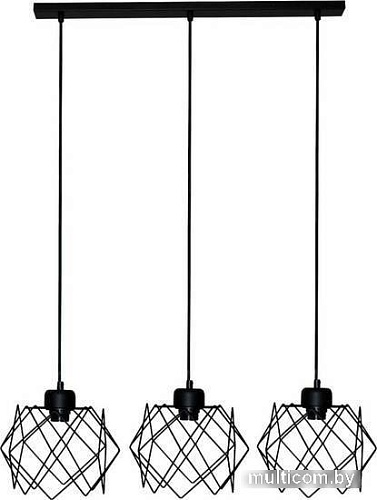 Подвесная люстра Элетех Сигма 231 НСБ 01-3х60-161 Е27 1005404791 (черный муар)