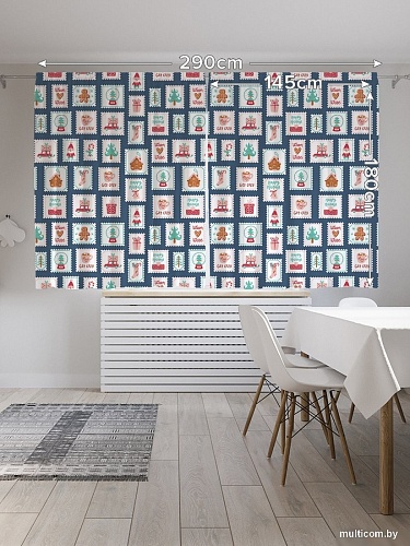 JoyArty Новогодние почтовые марки p_290619 (145x180)