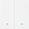 Выключатель Hommyn zigbee 2 клавиши SWZBNN02W (без нейтрали)