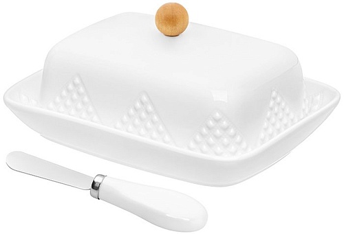 Масленка Elan Gallery Ромбики 540509