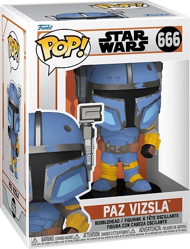 Фигурка Funko POP! Bobble Star Wars Mandalorian S9 Paz Vizsla (666) 76553