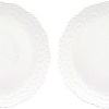 Набор тарелок Elan Gallery Белый узор 540158 (2 шт)