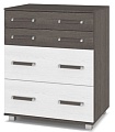 Комод Modern Виора В88 (анкор темный-анкор светлый)