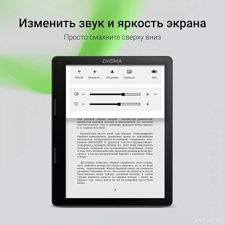 Электронная книга Digma F4