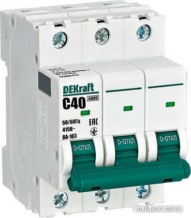 Выключатель автоматический Schneider Electric 12306DEK