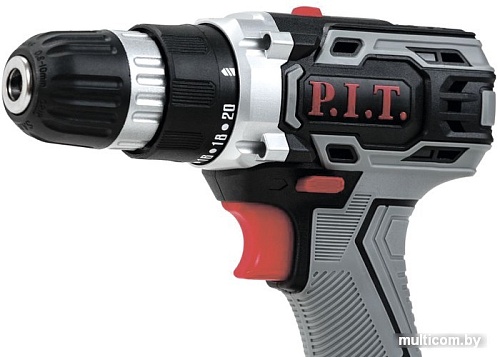 Дрель-шуруповерт P.I.T PSR18-D3 Promo (с 1-им АКБ, набор оснастки)