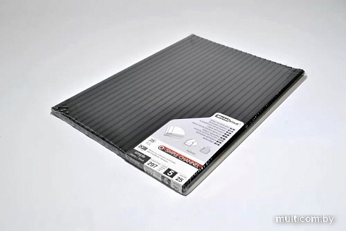 Металлический канал для переплета OPUS O.Simple Channel 297x5 мм OSCMICZA29725 (25 шт, черный)