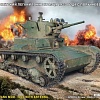 Сборная модель Моделист Советский легкий танк Т-26 образца 1933 года с поручневой антенной 1:72 307269
