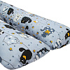 Подушка для беременных Amarobaby Котики AMARO-40U-KG (желтый)