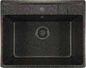 Кухонная мойка Mixline ML-GM15 (черный 308) 525102