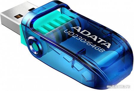 USB Flash A-Data UD230 64GB (синий)