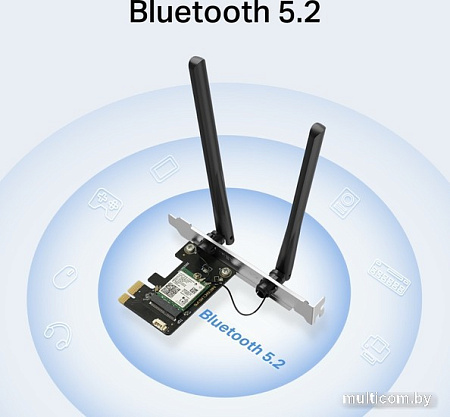 Wi-Fi/Bluetooth адаптер Mercusys MA80XE