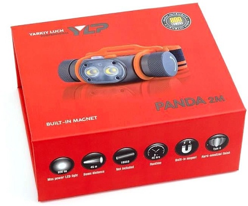 Фонарь Яркий луч YLP Panda 2M