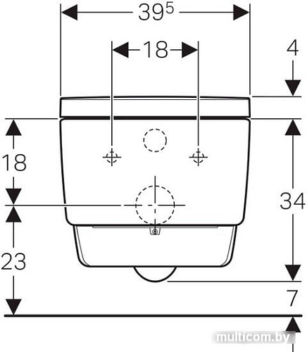 Унитаз Geberit AquaClean Mera Comfort 146.214.11.1