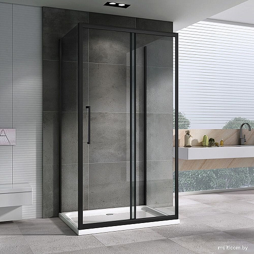 Душевой уголок Abber Schwarzer Diamant AG30170BH-S75B-S75B