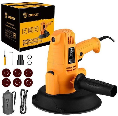 Шлифмашина для стен и потолков Deko DKWS900 083-1035