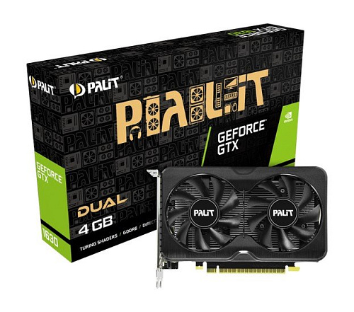 Видеокарта Palit GeForce GTX 1630 Dual NE6163001BG6-1175D