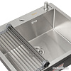 Кухонная мойка ARFEKA ECO AR 600*500 + AR RM 01 + AR DS 11 SATIN