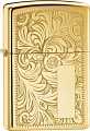 Зажигалка Zippo Venetian 352B High Polish Brass