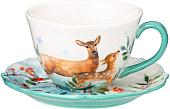 Чашка с блюдцем Lefard Лесная сказка 409-201