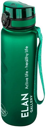 Бутылка для воды Elan Gallery Style Matte 1л 280143 (темно-зеленый)