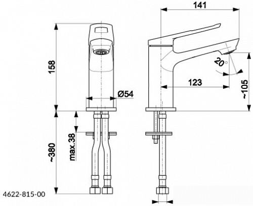 Смеситель Armatura Amazonit 4622-815-00