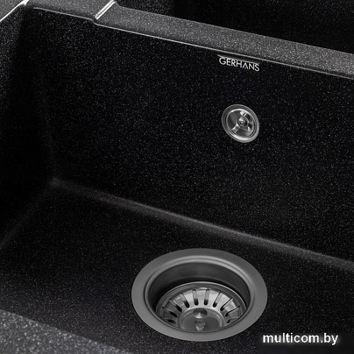 Кухонная мойка Gerhans C01 (черный)