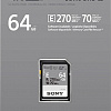 Карта памяти Sony SDXC SF-E64 64GB