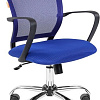 Кресло CHAIRMAN 698 Chrome (синий)