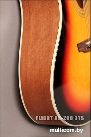 Акустическая гитара Flight AD-200 3TS