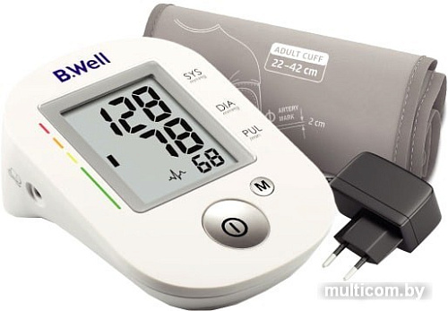 Автоматический тонометр B.Well Pro-35 Intellec Classic (22-42 см, с адаптером)